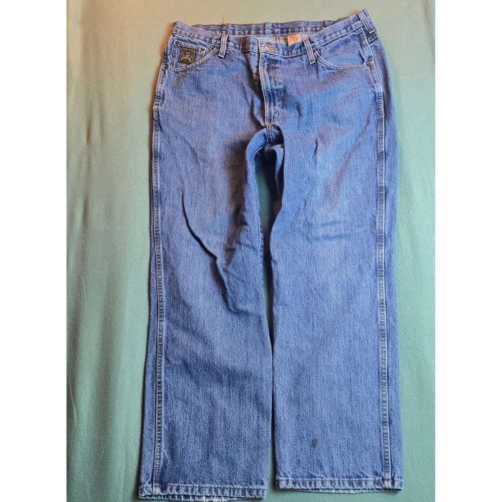 Cinch Green Label Mens Relaxed Fit Straight Leg Blue Denim Jeans 40x30